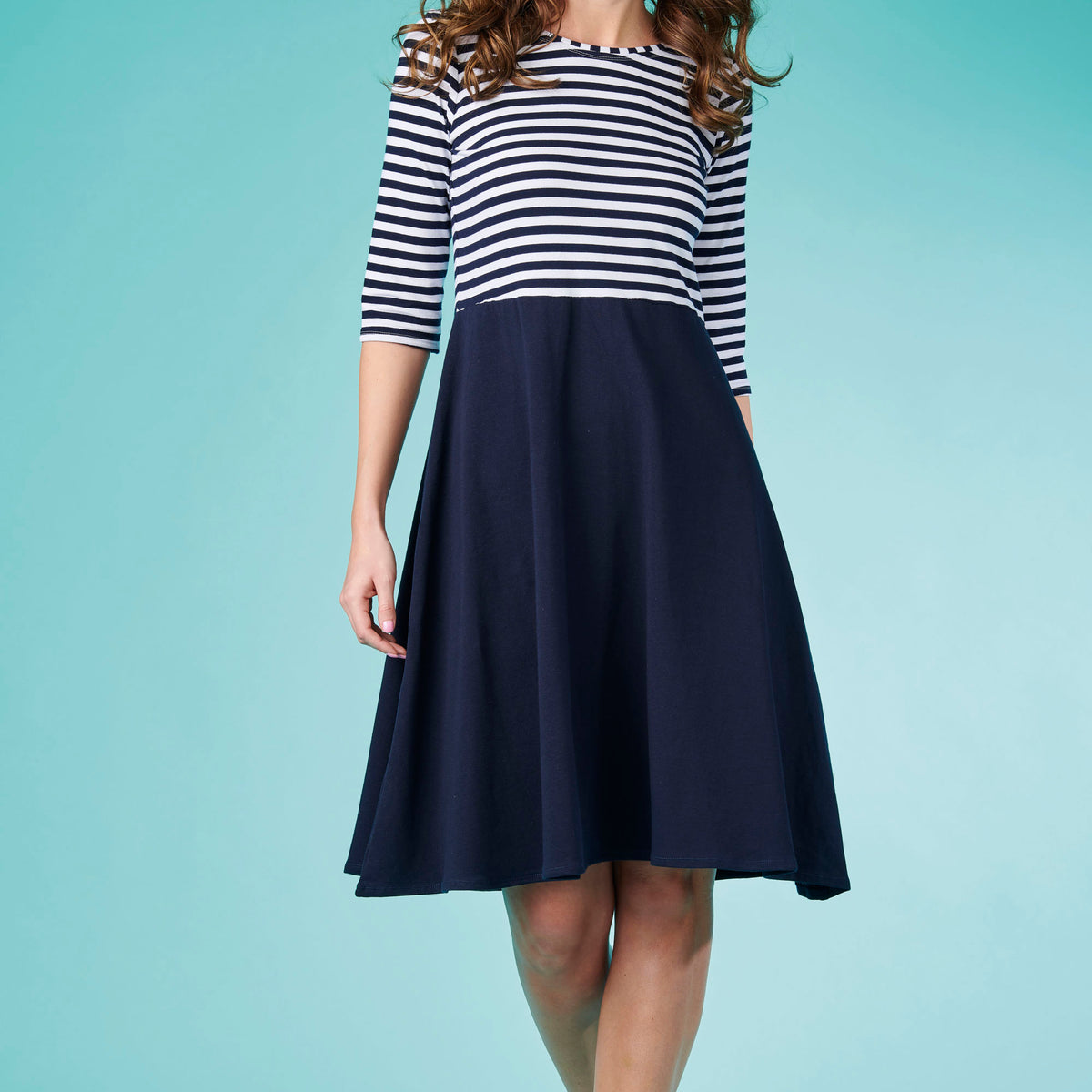 Breton Dress Sewing Pattern PDF