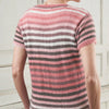 Candy Striped T-Shirt Knitting Pattern PDF