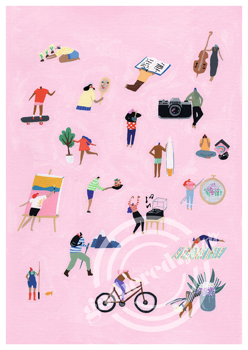 'Creativity' Digital Art Print PDF by Joanne Ho