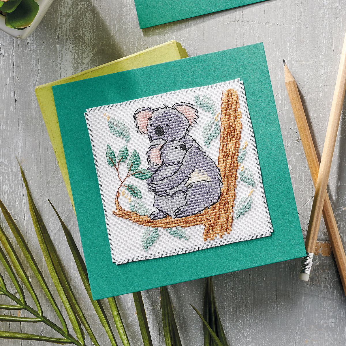 Cute Koala Cards Cross Stitch PDF Patterns