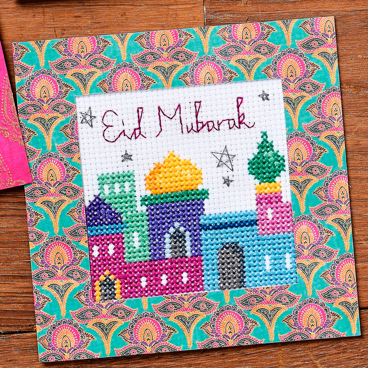 Eid al-Fitr Greetings Cards and Tags Cross Stitch PDF Patterns