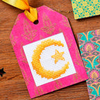 Eid al-Fitr Greetings Cards and Tags Cross Stitch PDF Patterns
