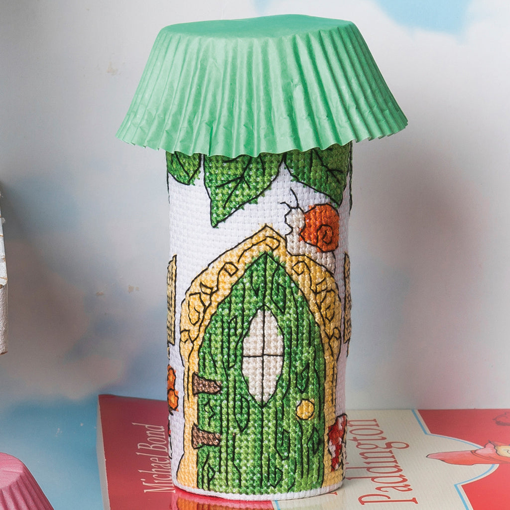 3D Fairy Houses Cross Stitch PDF Patterns
