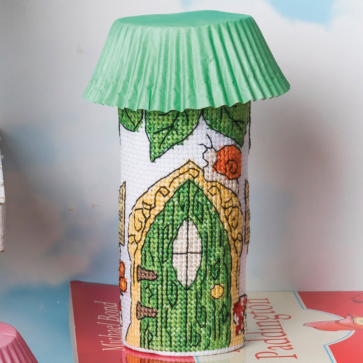 3D Fairy Houses Cross Stitch PDF Patterns