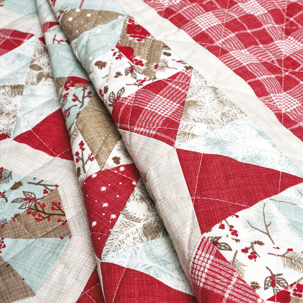 Winter's Lane FPP Quilt Pattern PDF