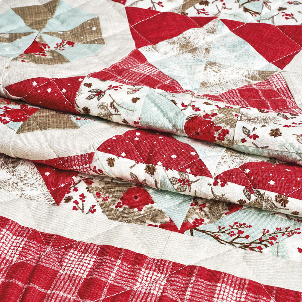 Winter's Lane FPP Quilt Pattern PDF