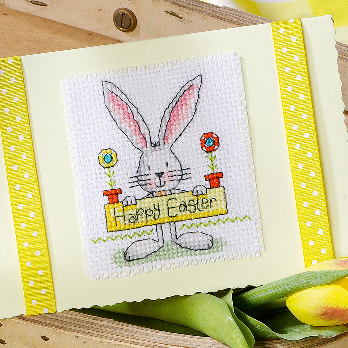 Easter Bunny Cards Cross Stitch PDF Pattern