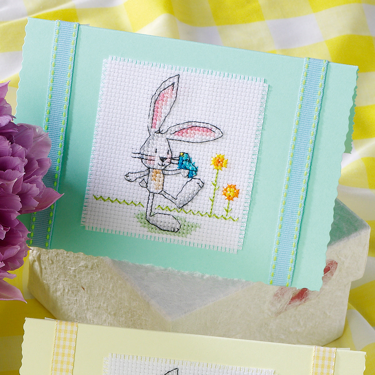 Easter Bunny Cards Cross Stitch PDF Pattern