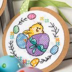 Easter Chick Tags Cross Stitch PDF Pattern