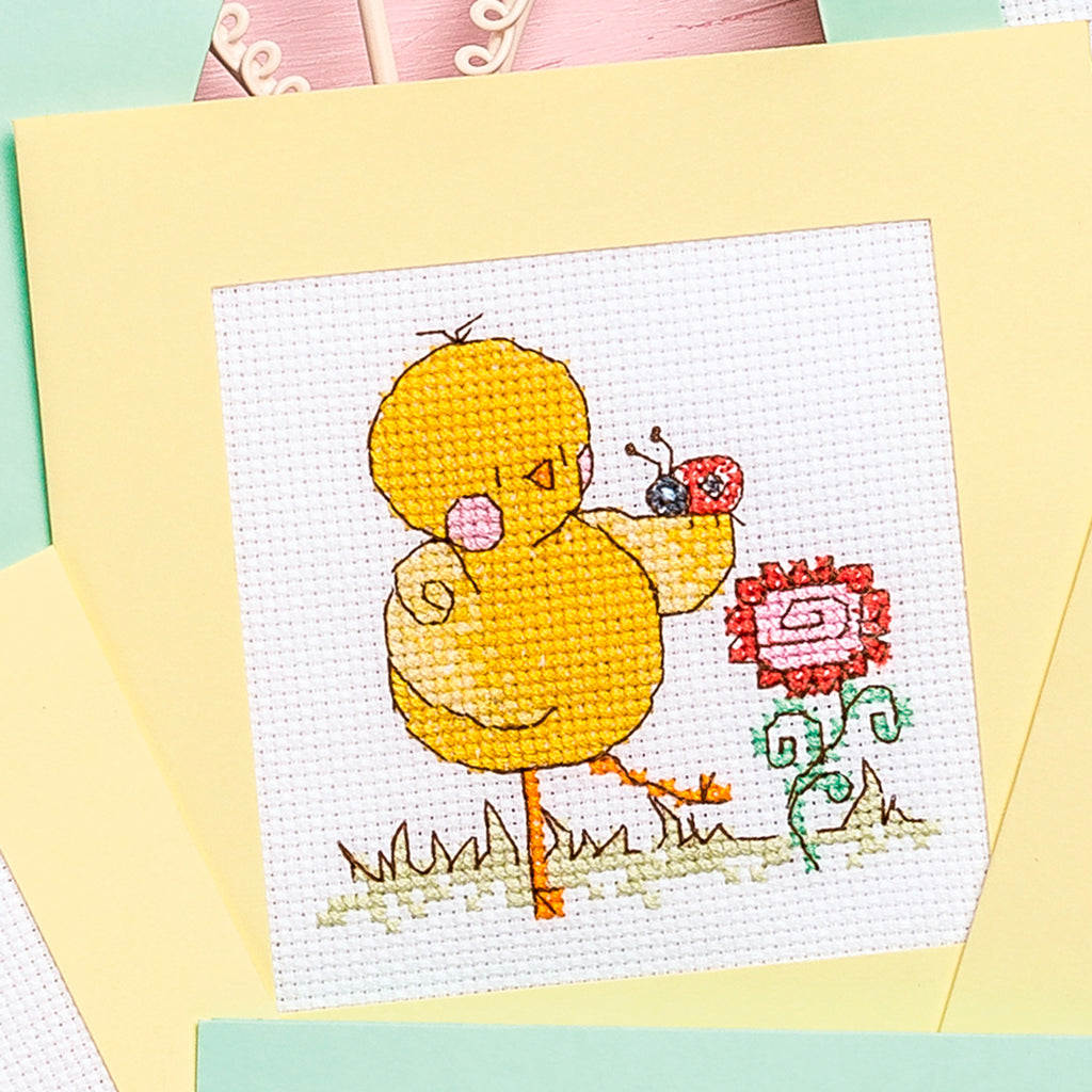 Easter Chick Cards Cross Stitch PDF Patterns