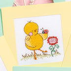 Easter Chick Cards Cross Stitch PDF Patterns