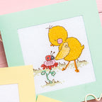 Easter Chick Cards Cross Stitch PDF Patterns