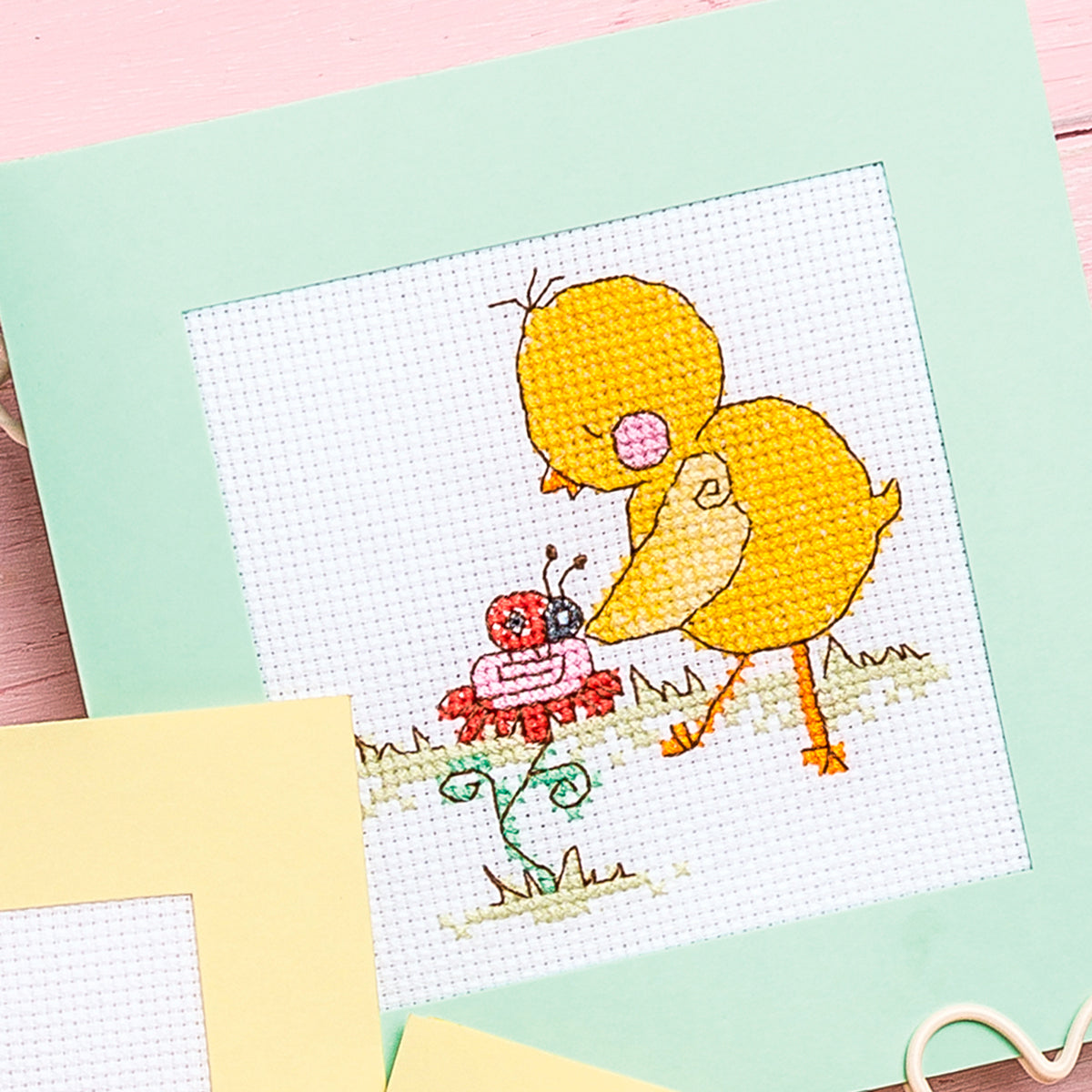 Easter Chick Cards Cross Stitch PDF Patterns