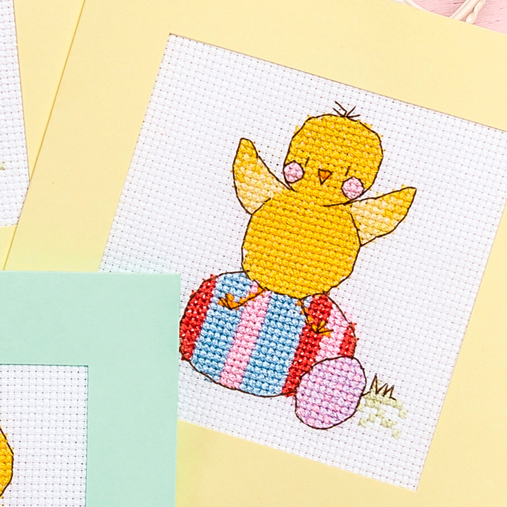 Easter Chick Cards Cross Stitch PDF Patterns