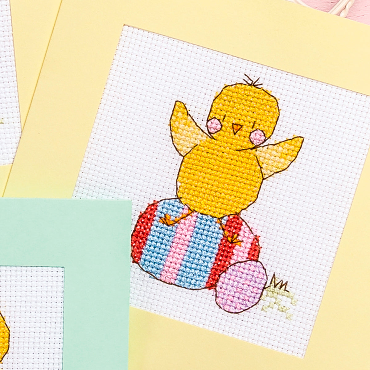 Easter Chick Cards Cross Stitch PDF Patterns