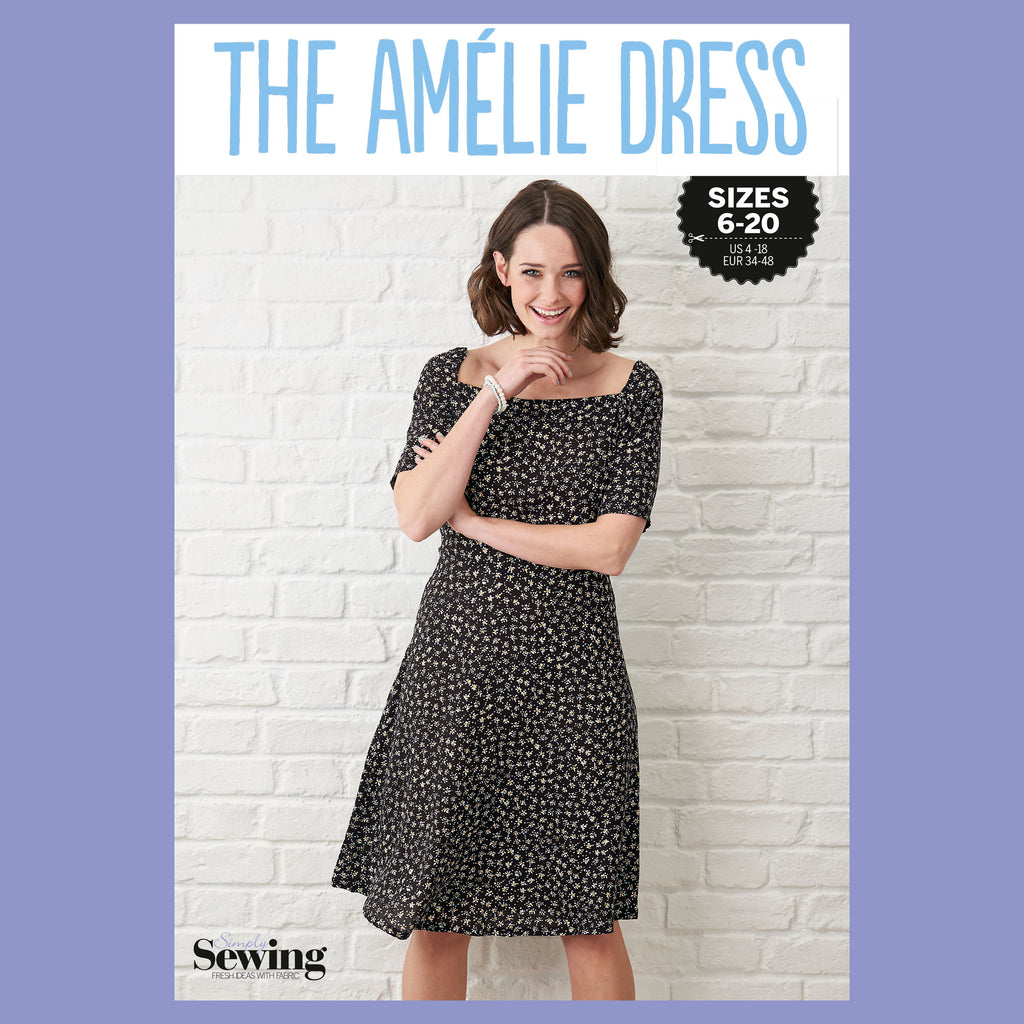 Amelie Dress Sewing Pattern PDF