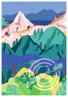 'Escapism' Art Print PDF by Joanne Ho
