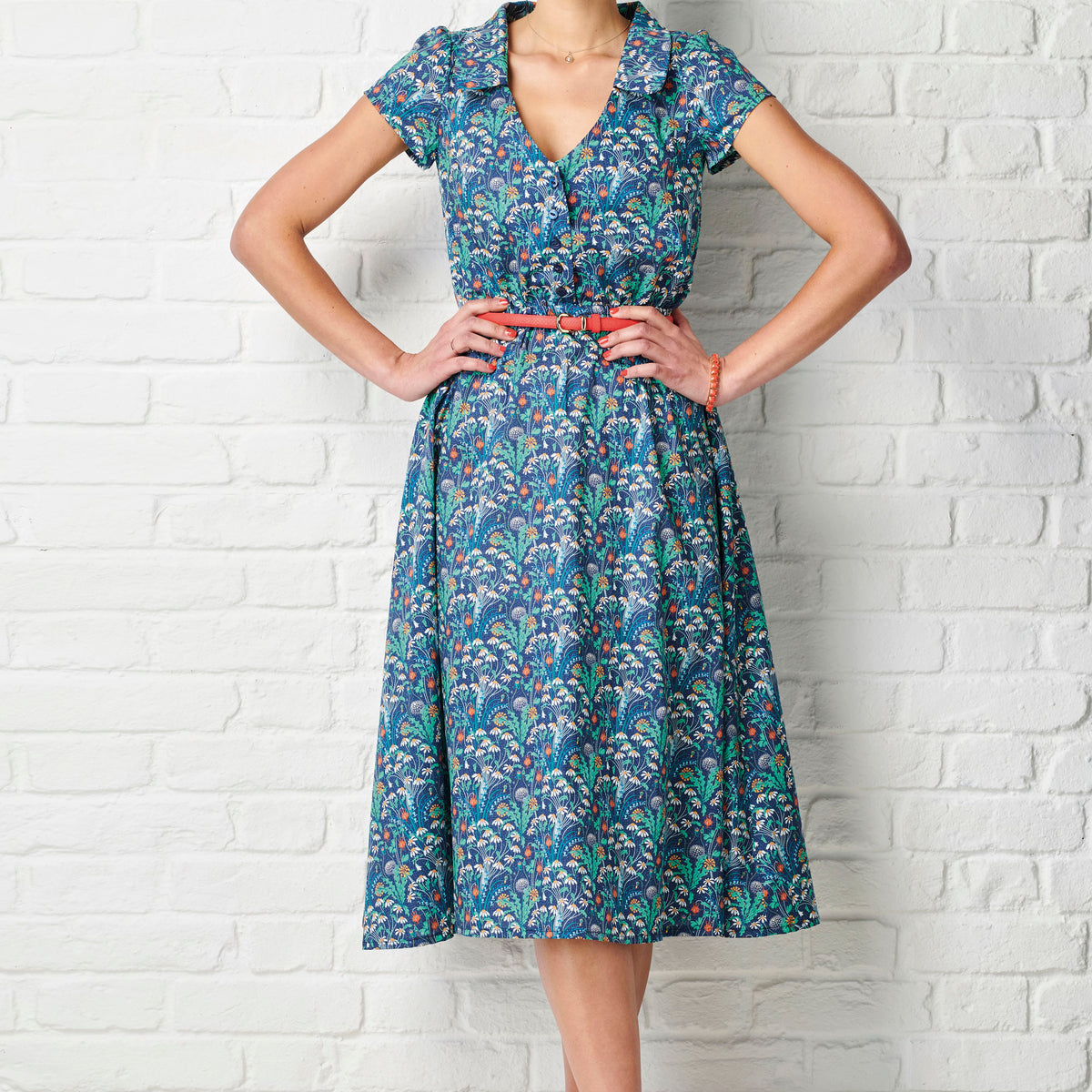 Evelyn Dress Sewing Pattern PDF
