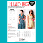 Evelyn Dress Sewing Pattern PDF