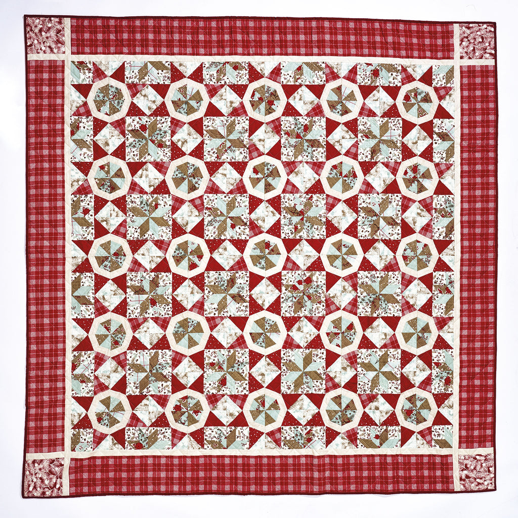 Winter's Lane FPP Quilt Pattern PDF