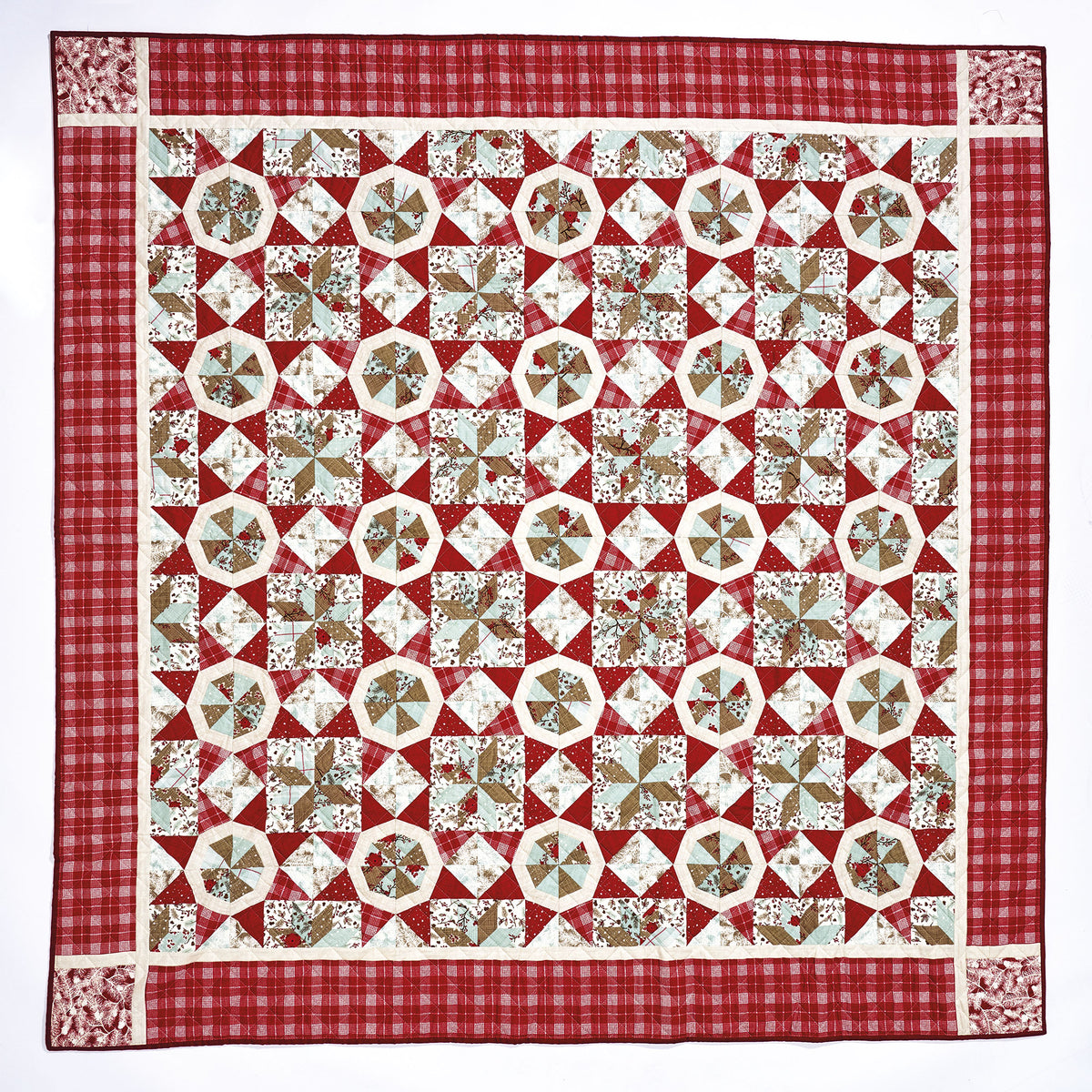 Winter's Lane FPP Quilt Pattern PDF