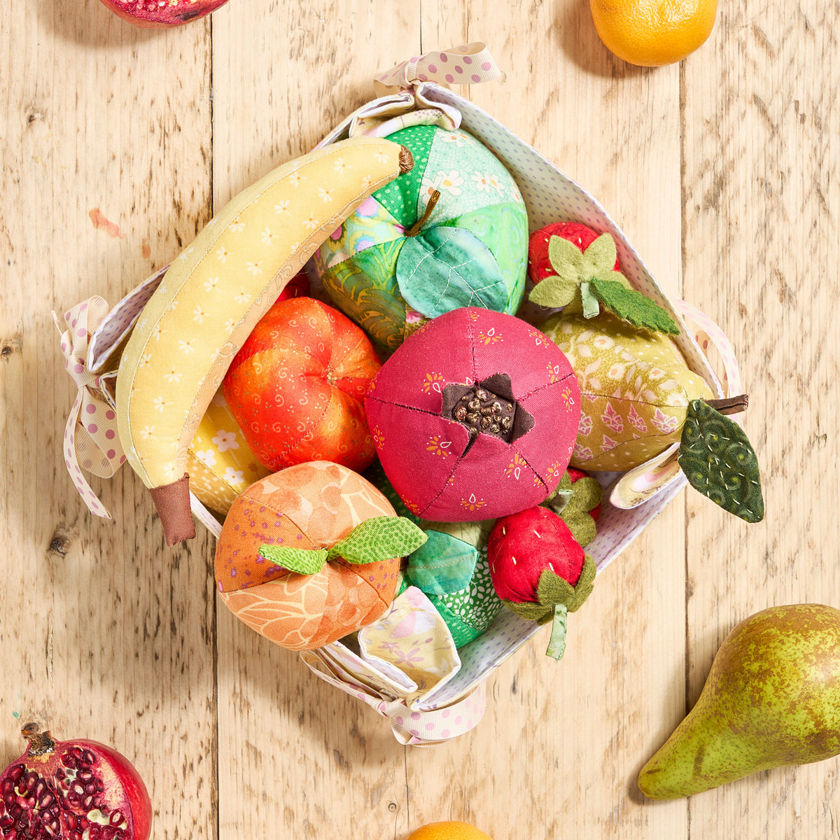 3D Fruit Quilt Pattern PDF Bundle