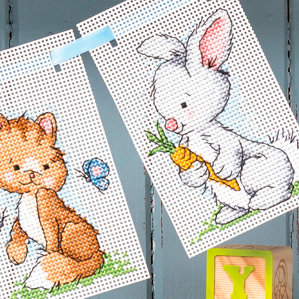 Animal Bunting Cross Stitch PDF Pattern