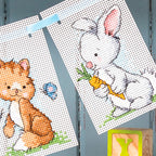 Animal Bunting Cross Stitch PDF Pattern