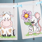 Animal Bunting Cross Stitch PDF Pattern