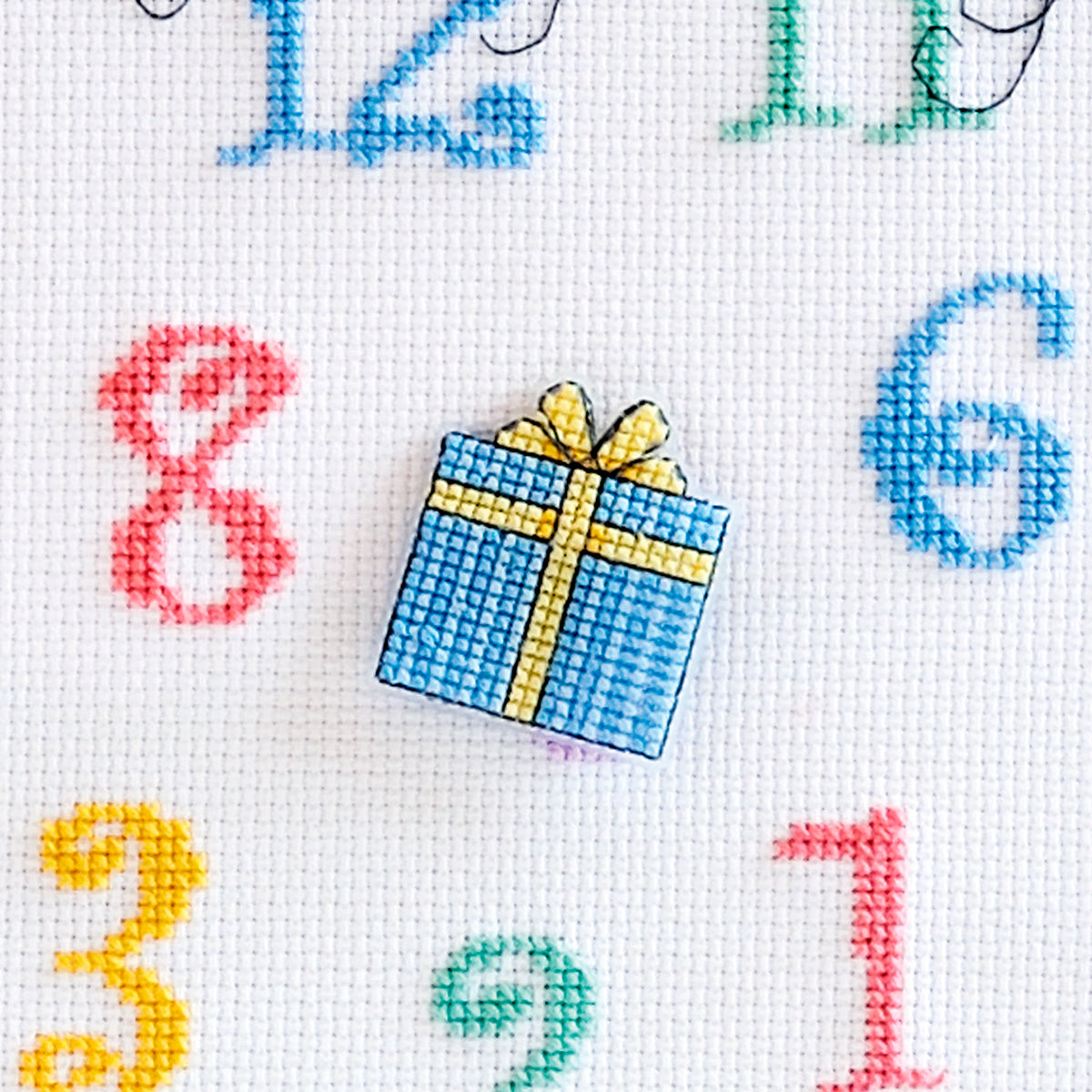 Birthday Countdown Cross Stitch PDF Pattern