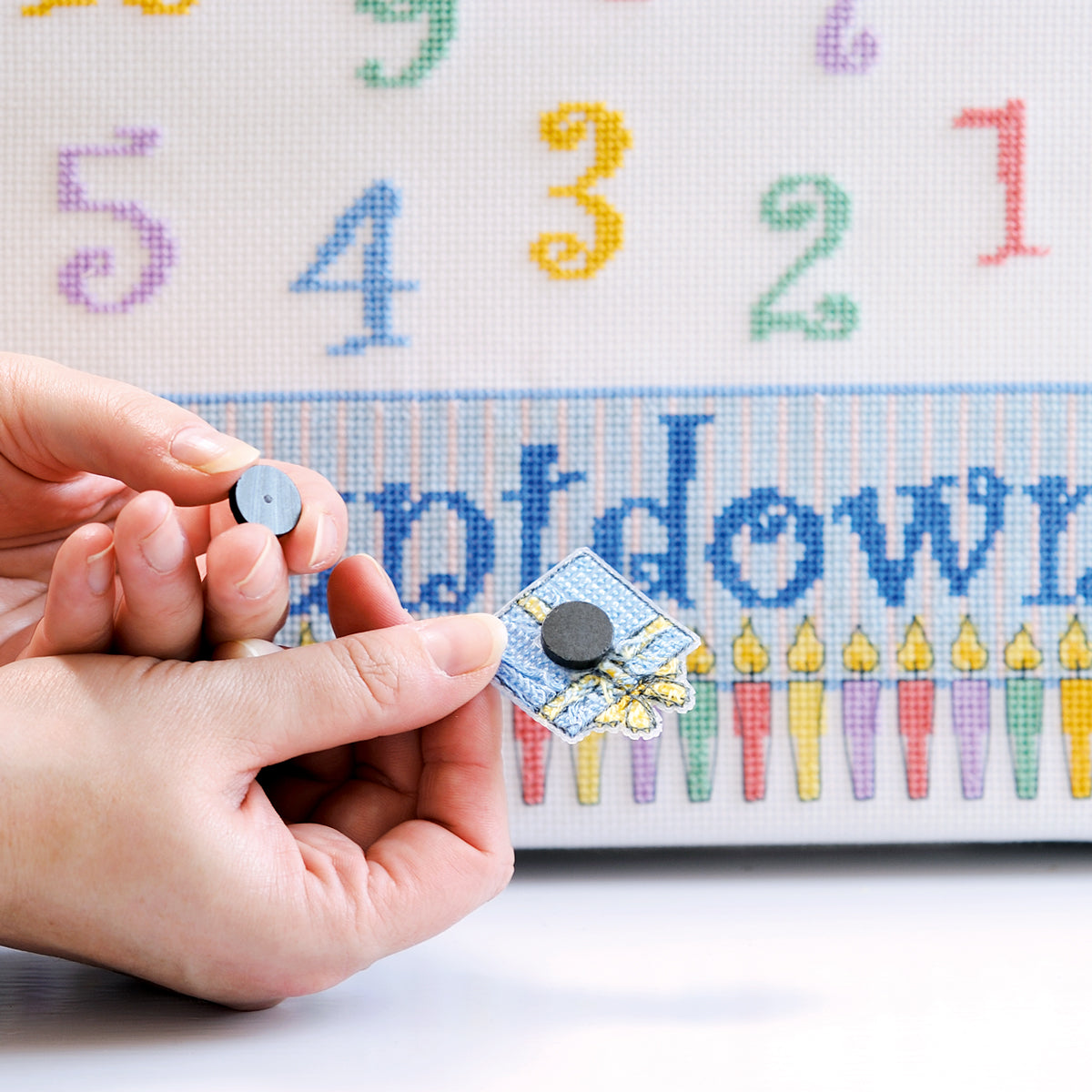 Birthday Countdown Cross Stitch PDF Pattern