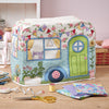 Caravan Sewing Machine Cover Cross Stitch PDF Pattern