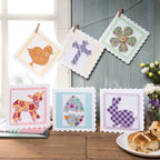 Easter Silhouettes Cross Stitch PDF Patterns