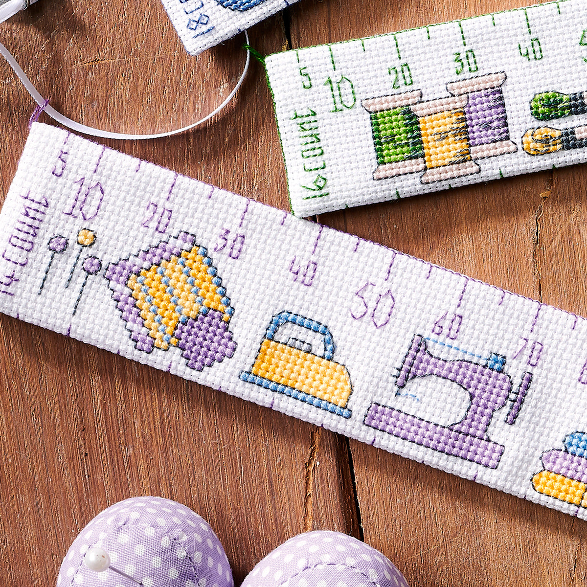 Fabric Ruler Cross Stitch PDF Pattern