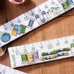 Fabric Ruler Cross Stitch PDF Pattern