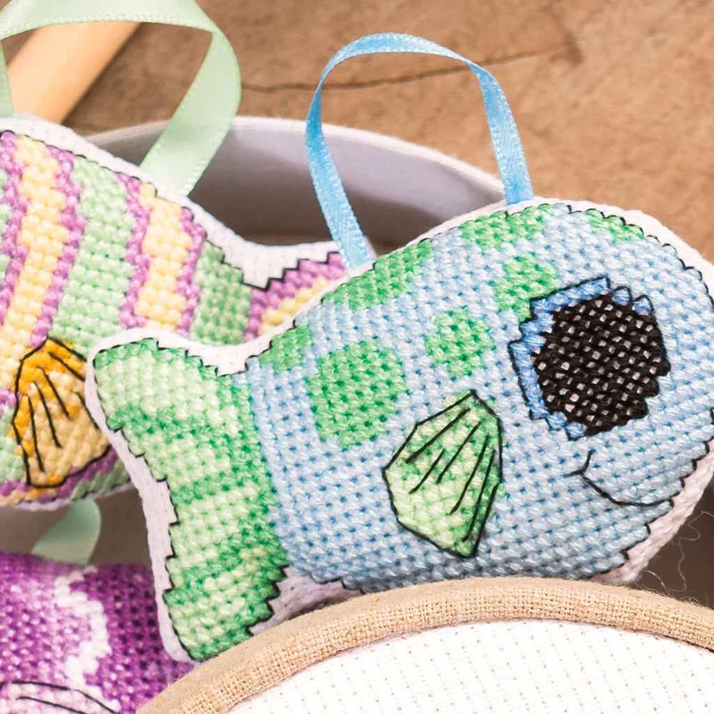 Fishing Game Cross Stitch PDF Pattern