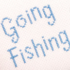 Fishing Game Cross Stitch PDF Pattern