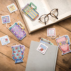 Teacup Bookmarks Cross Stitch PDF Pattern