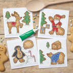 Gingerbread Cards Cross Stitch PDF Patterns