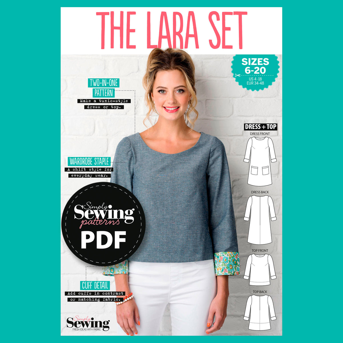 Lara Set Sewing Pattern PDF