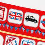 London Bus Cross Stitch PDF Pattern