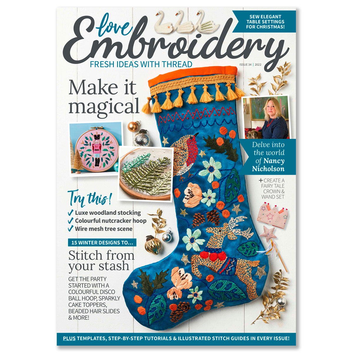 Love Embroidery Magazine Issue 034 PDF