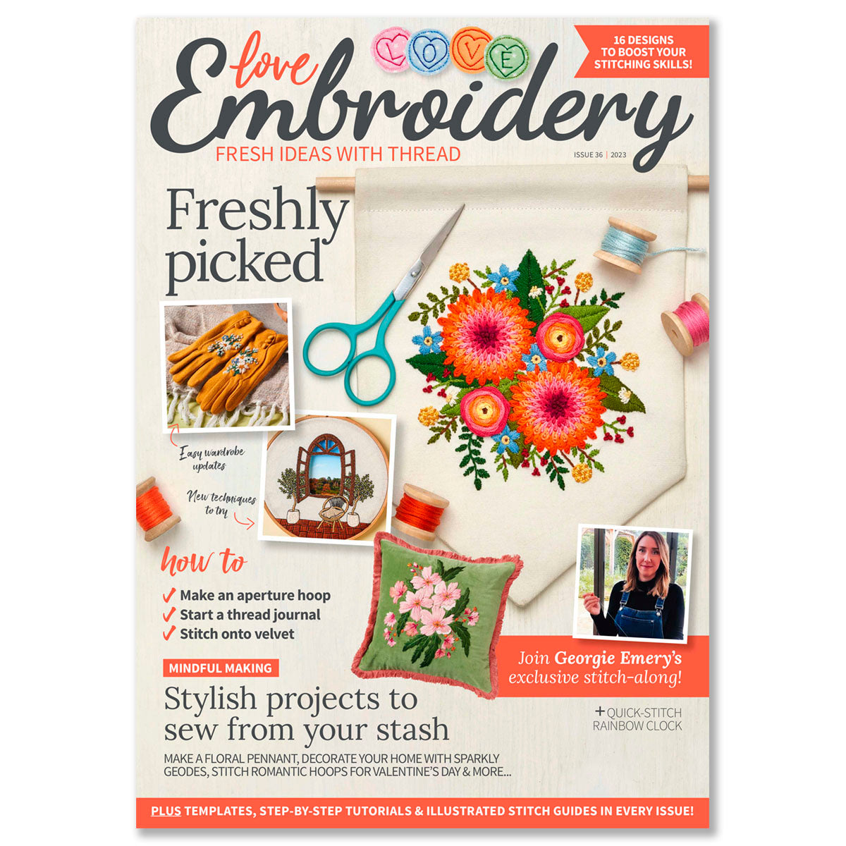 Love Embroidery Magazine Issue 036 PDF