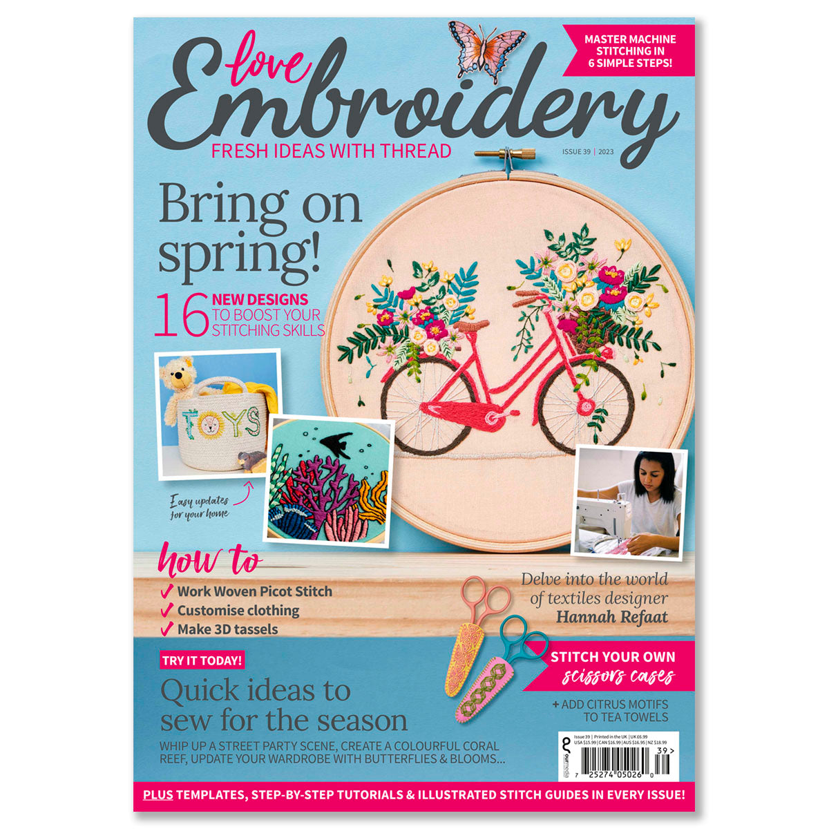 Love Embroidery Magazine Issue 039 PDF