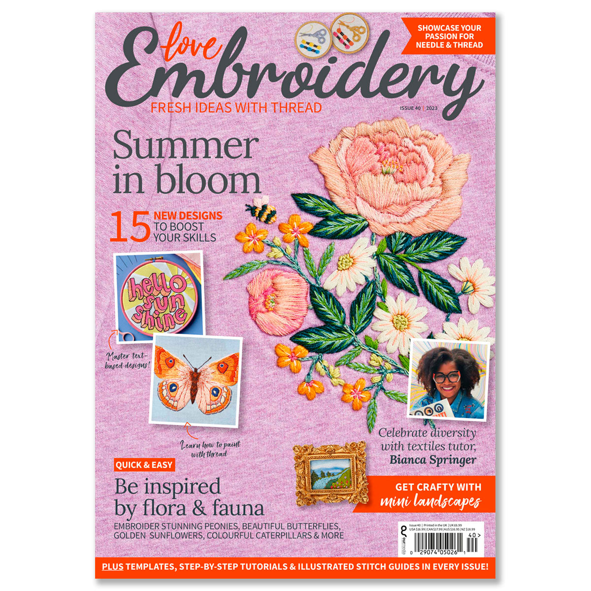 Love Embroidery Magazine Issue 040 PDF
