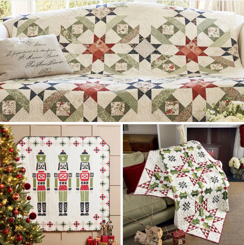 Lynne Goldsworthy Classic Christmas Quilts PDF Bundle Pt 1