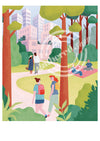 'A Walk in the Park' Digital Art Print PDF by Bett Norris
