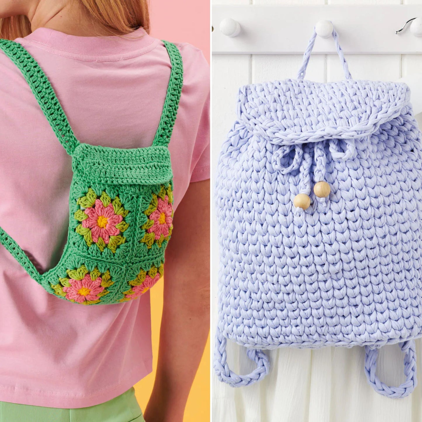 Mini crochet backpack bundle PDF
