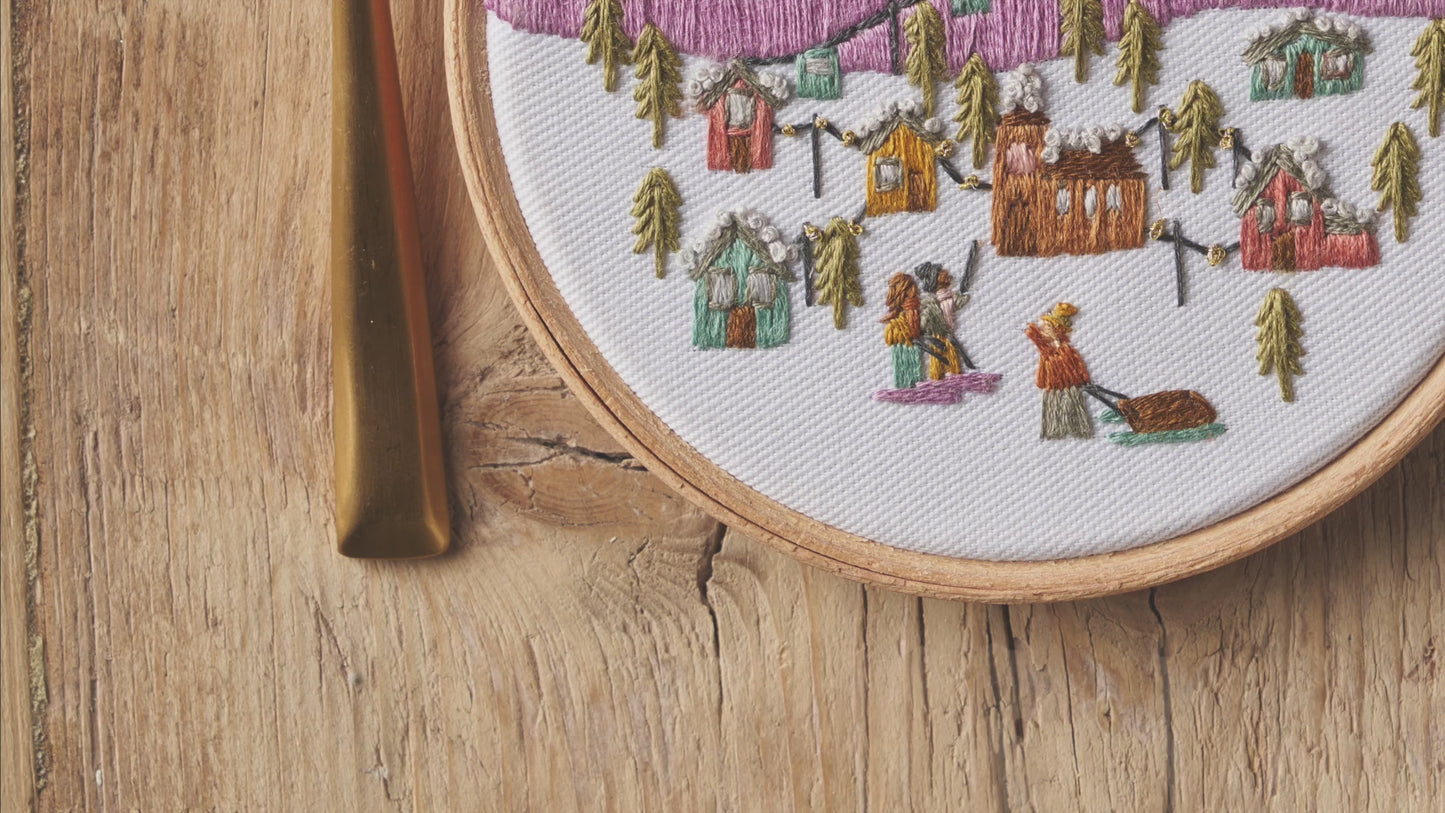 Alpine Scenes Collection Embroidery Motifs PDF (with 26 designs included)