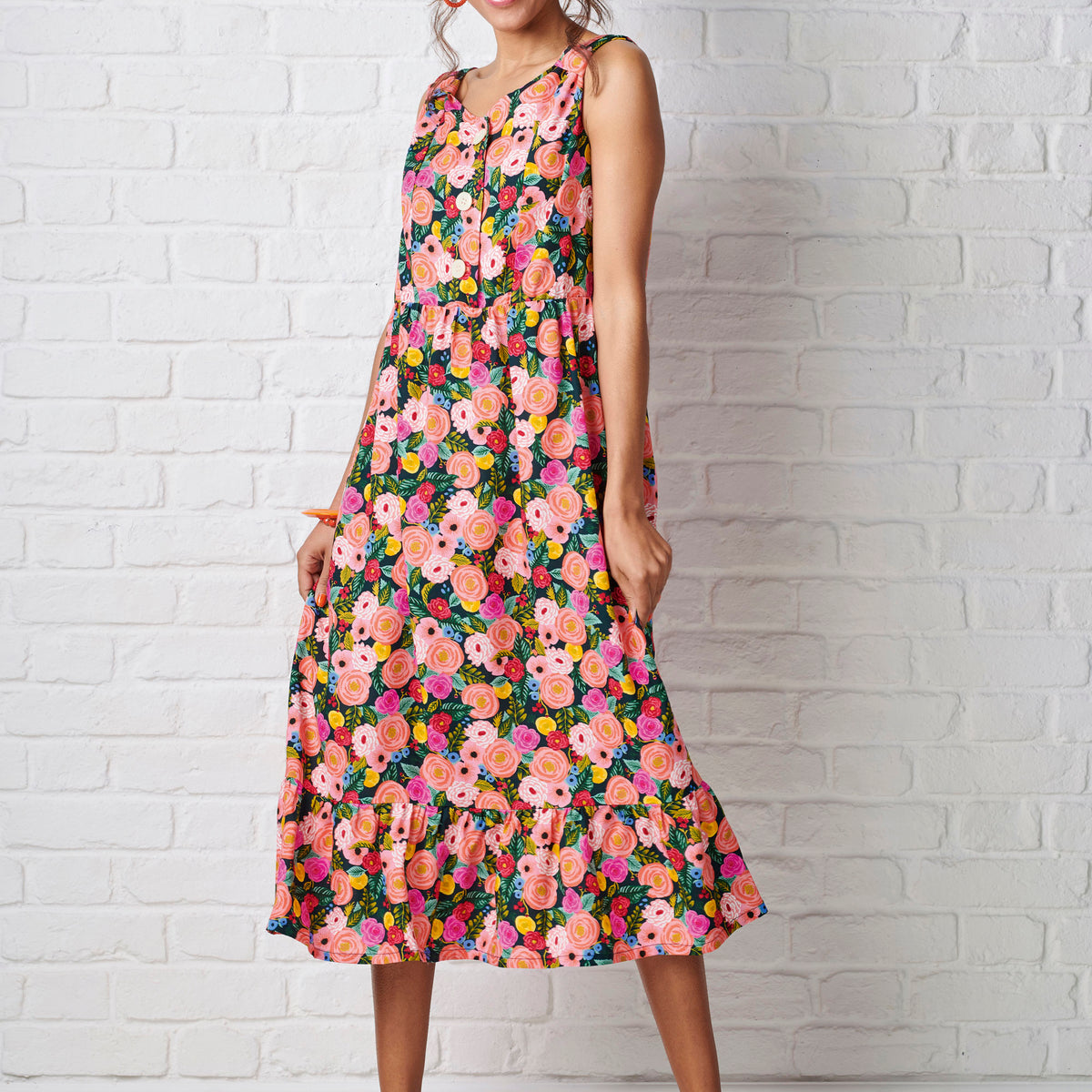 Rosa Dress Sewing Pattern PDF